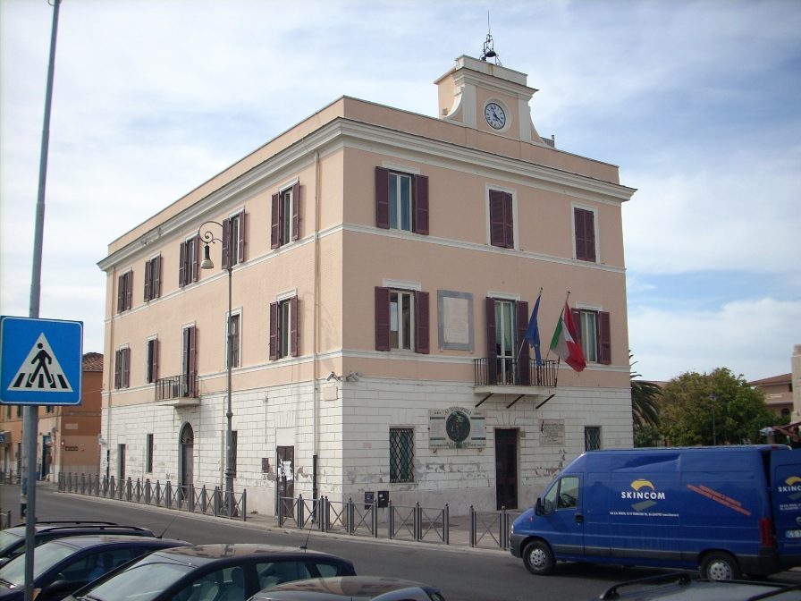 Giovanni Battista Grassi's home and office, Fiumicino, Rome - 02.JPG